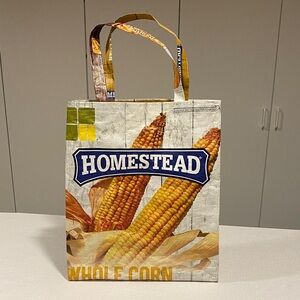 🌼3/$20🌼 Upcycled Reusable Homestead Corn Tote Bag ♻️